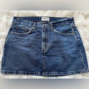 Agolde Blue Denim skirt